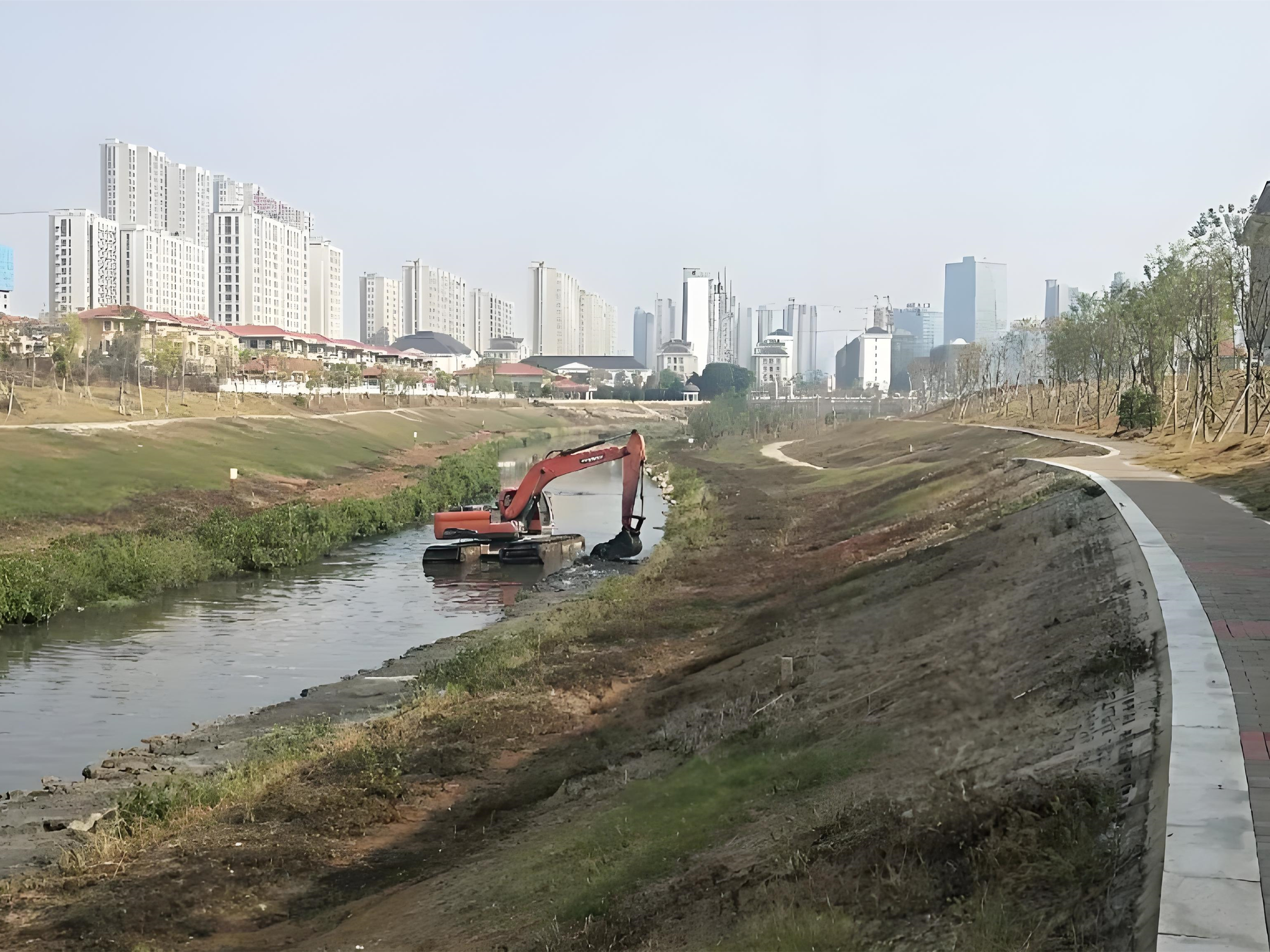 上海青浦區(qū)挖機(jī)清淤施工隊(duì)-沼澤地清淤后如何防止再次淤積？